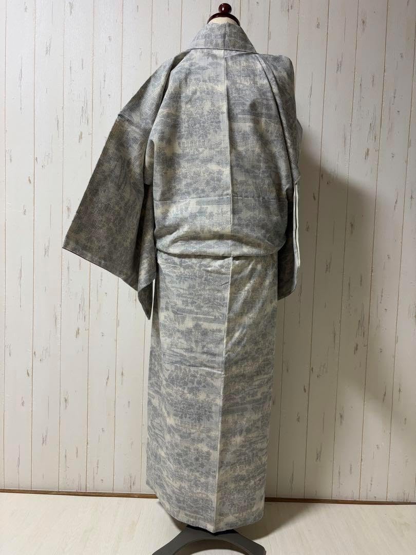 重要無形文化財 本場結城紬100亀甲 m4241